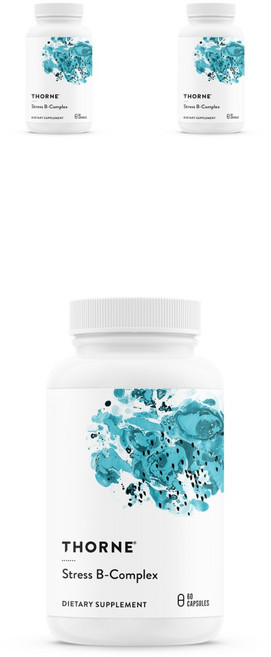 쏜리서치 스트레스 B 컴플렉스 캡슐, 60정, 3개