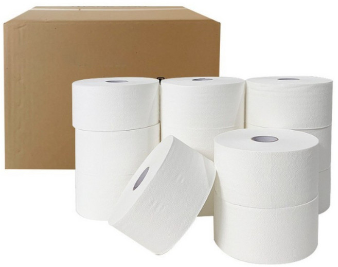 티슈갤러리 순수 100%천연펄프 150 점보롤화장지 16롤 1박스, 1세트