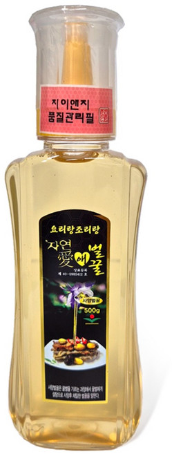 지이앤지 자연애 사양벌꿀, 500g, 1개