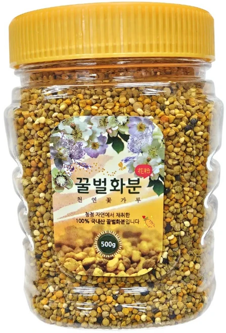 벌화분 국내산 꽃가루 먹는화분, 500g, 3개 - 쿠팡