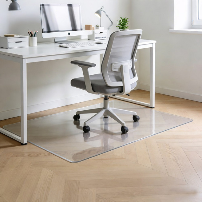 pvc투명 매트 테이블 매트 의자 매트, 1개, 무색의