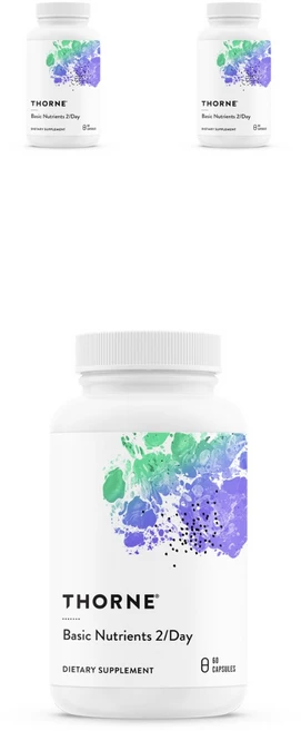 쏜리서치 베이직 뉴트리언트 2 데이 캡슐, 60정, 3개 - 쿠팡