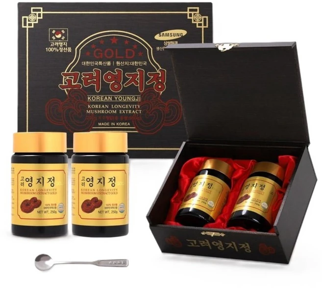 {Gibogam} 고려영지정 골드 (250g x 2병), 3개, 500g - 쿠팡