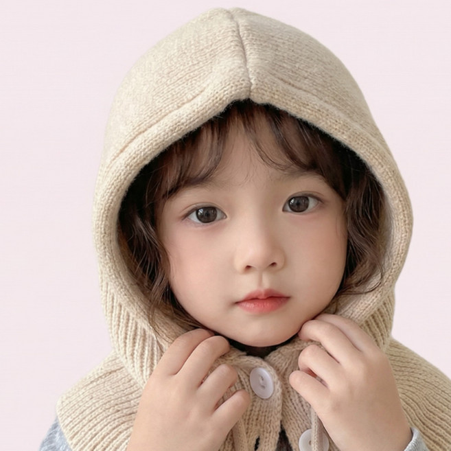 뚱스 주니어영 핏 컴팩트 틴에이저 바라클라바 넥워머 아동용