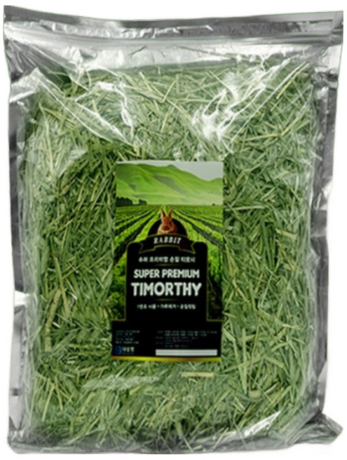 러브펫 슈퍼 프리미엄 손질 티모시 토끼건초, 1개, 1kg