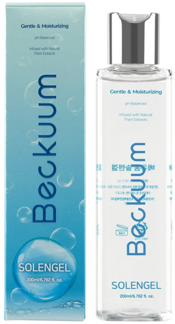 Beckuum 보습젤 밸런스 식물추출물 함유 순한 촉촉 젤, 1개, 200ml