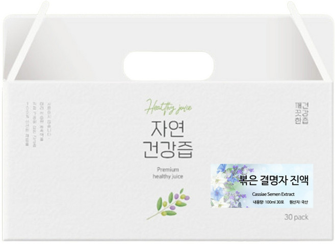 국산 볶은 결명자차 건강즙 진액 엑기스 100ml, 100ml 30봉, 1개