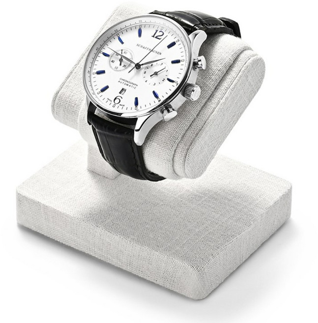 FANXI 다기능 시계 거치대 시계 보관함 스마트워치 진열대 손목시계 받침대 팔찌 거치대 전시대 수납함 악세사리 정리대 목걸리 거치대 남편 선물 매점전시용 시계 장식용 기념일보관함, 화이트, 1개