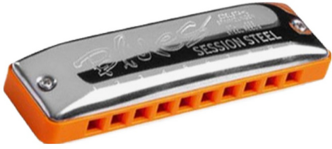 자이델 블루스 세션 스틸 10홀 G키 다이아토닉 하모니카, 10301, 옵션선택, 1개