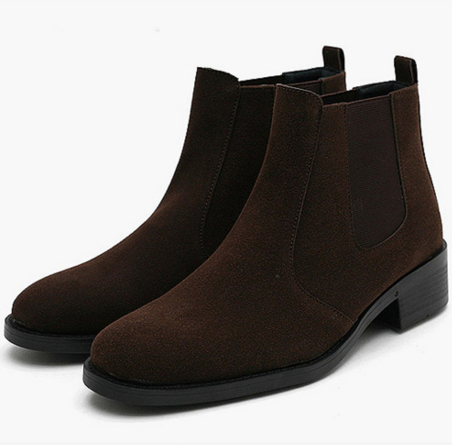 신봤다 웰스세무 수제화 남성정장부츠 빅사이즈 첼시부츠 245~300mm