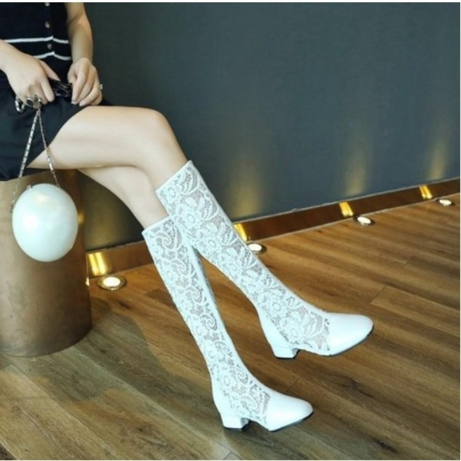 망사부츠 여름 펀칭 앵클부츠 통기부츠 샌들