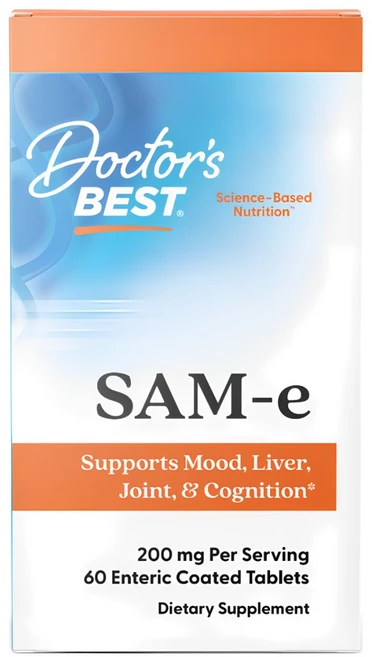 닥터스베스트 SAM-e 200mg 타블렛, 60정, 1개 - 쿠팡