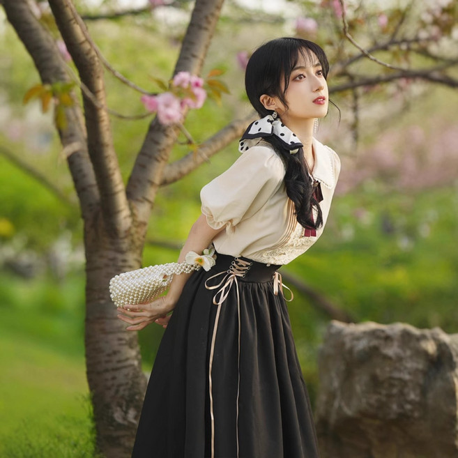 개화기의상 경성의복 복고풍의상 졸업사진컨셉 중세드레스