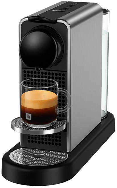 [공식판매점페이백]네스프레소 시티즈 플래티넘 C140 에스프레소 캡슐커피머신 타이탄