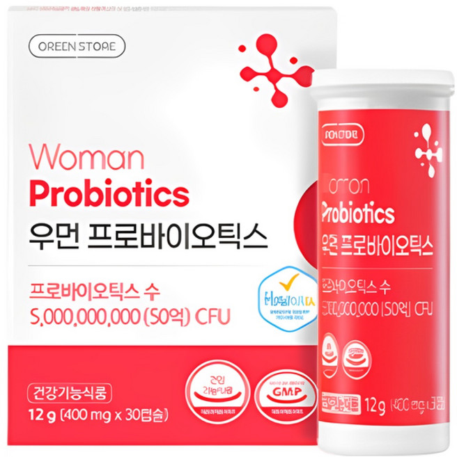 그린스토어 우먼 프로바이오틱스, 30정, 1개