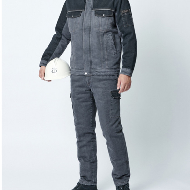 지벤 [ ZB-JP1454 ] 상하 개별구매 겨울작업복 면소재 청지 솜패딩 튼튼한 현장실무형 근무복