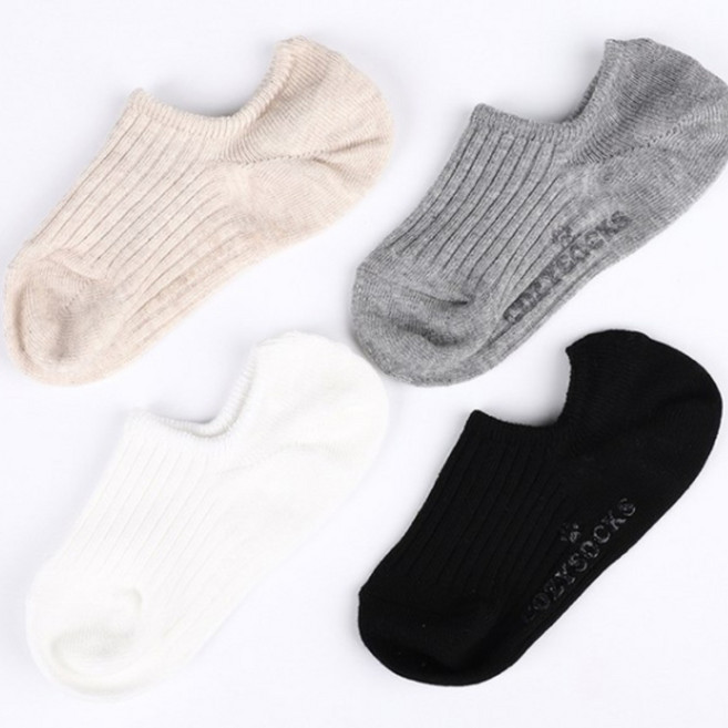 코지24 국산 8켤레 골지덧신 아동 어린이 주니어 키즈 유치원 초등 학생 남아 여아 여름 안벗겨지는 실리콘 페이크삭스 양말 덧신