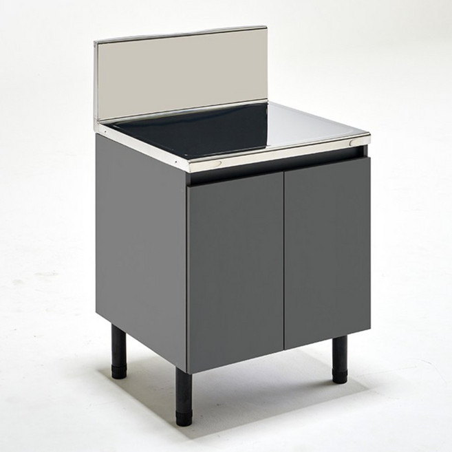 파로마 스테인레스 상판 주방 원룸 사무실 탕비실 싱크대, 그레이