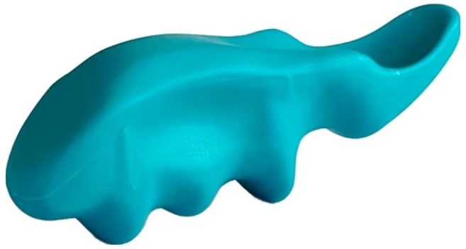 휴대용 엄지 세이버 지압 마사지기 전신 바디 관리 도구, 민트 블루, 1개 - 쿠팡