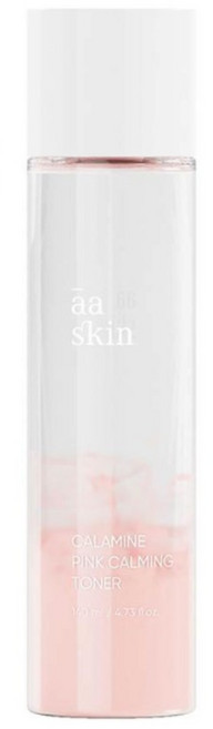 [aaskin] 칼라민 핑크 카밍 토너 캐나다산칼라민 5000ppm 피부자극완화 특허기술, 1개, 140ml