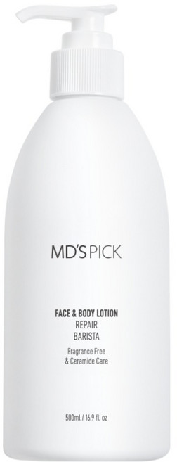 엠디스픽 무향 바리스타 리페어 페이스 & 바디로션, 500ml, 2개