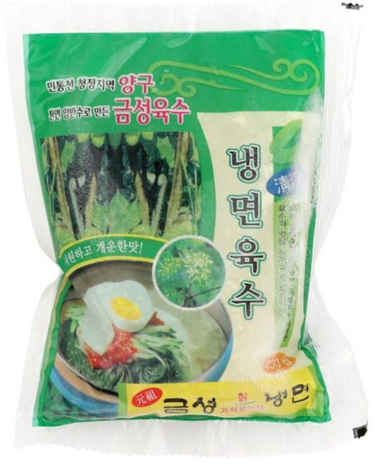 냉면육수 (냉동)금성청정냉면육수 400gX25개 :daydm, 본상품선택, 400g, 25개