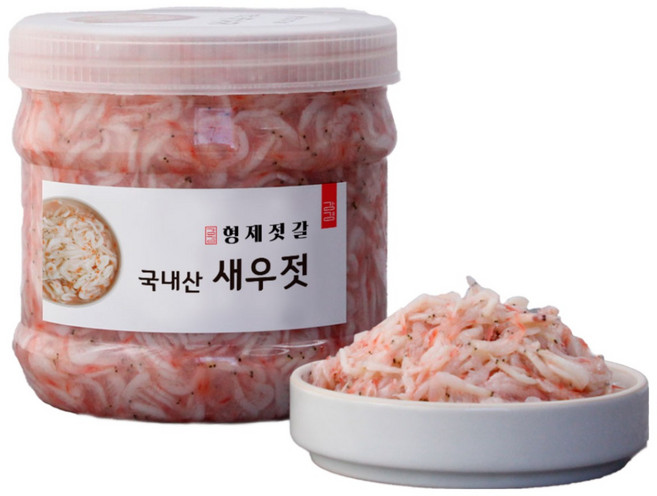 강경형제젓갈 국산 새우젓 100% 프리미엄, 1kg, 1개