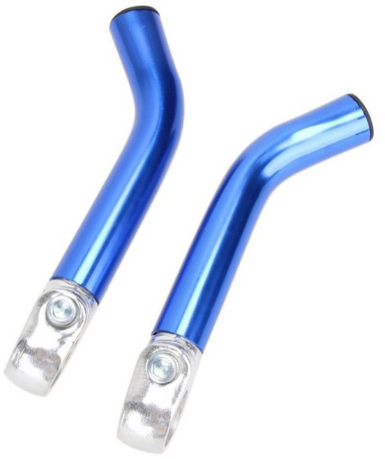 릴랙스 보조 핸들바 자전거 TT바 핸들바 불혼 레스트 바, 블루, 1세트