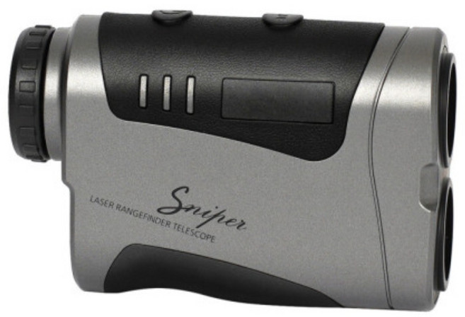 캐치웰 스나이퍼2 골프 거리 측정기, CG-72, 메탈 그레이