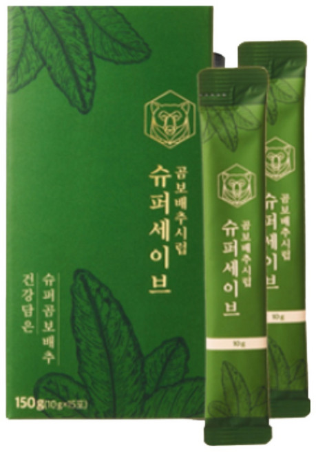 슈퍼세이브 국내산 곰보배추 시럽 차 배암차즈기 곰보배추시럽 10g 15포, 15개입, 4개