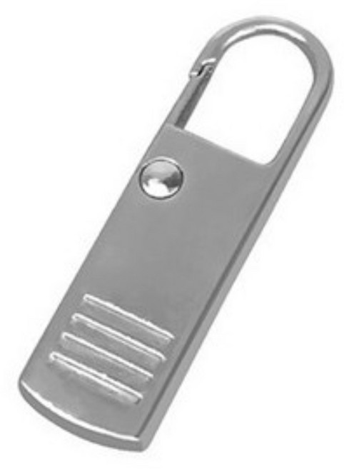 올리OLI 셀프 지퍼 수선 탈부착 원터치 지퍼 고리 헤드, 10개, 실버