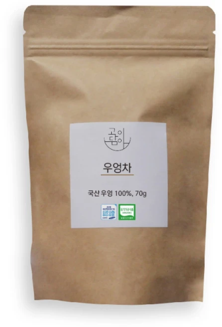고이담아 유기농 우엉차 슬라이스, 70g, 1개입, 1개 - 쿠팡