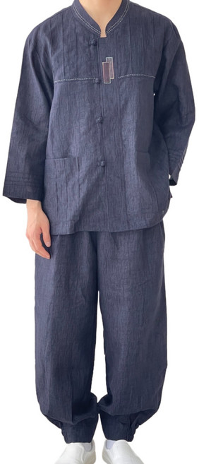 편한생활한복 남자 여름 개량한복 마 원단 모시옷 생활한복