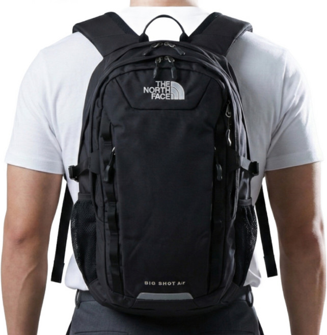 [매장정품] 노스페이스 빅샷 EX에어 데일리 백팩 남녀공용 신학기 학생가방 노트북 수납 책가방 + 링코양말증정