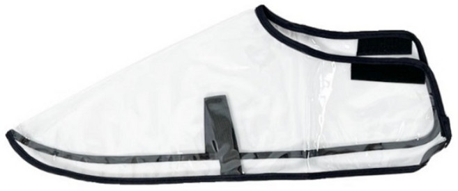 이리아 미용사 신발 커버 덮개, 1세트, 투명M