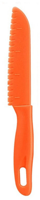 무독성 어린이 안전칼 유아 칼 아동 소꿉놀이 아동칼 KC인증, 주황, 1개