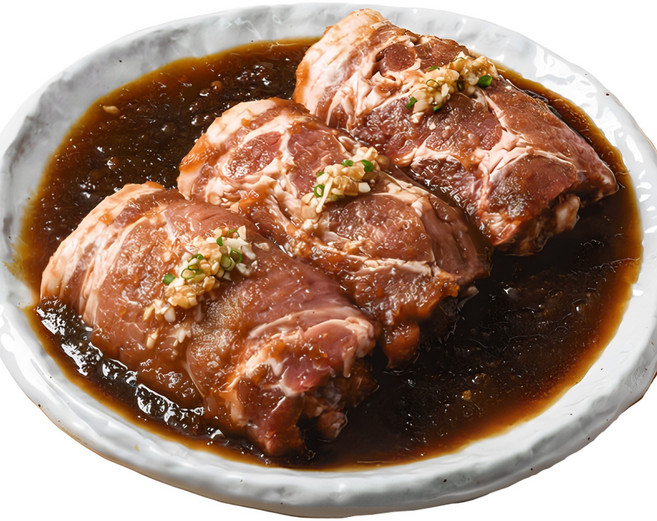 [갈비맛집1995] 칼집양념돼지갈비 수제양념갈비 밀키트 목전지 왕갈비 완벽반찬 800g, 1개