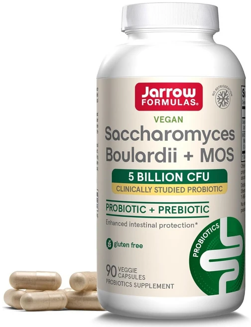 재로우 사카로미세스 보울라디 + MOS 유산균 베지 캡슐, 90정, 1개 - 쿠팡