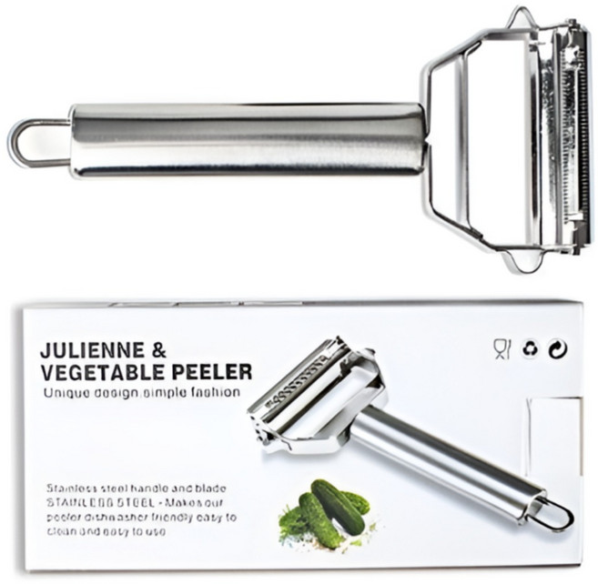 맥시브이 멀티 스텐 필러 만능 채칼 슬라이서, 1개, 올스텐