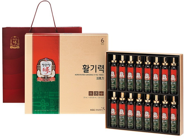 정관장 활기력 세트 16p, 320ml, 1세트
