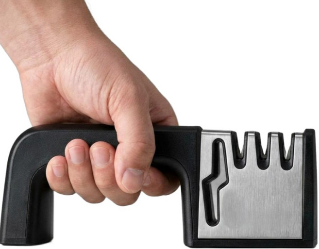 스테니아 키친 4-in-1 멀티칼갈이, 1개, 블랙