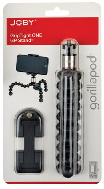 조비 GripTight ONE GP Stand 스마트폰 고릴라삼각대, 블랙, 1개