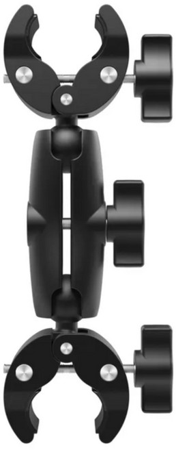 파라솔 거치대 우산 고정 클립 클램프 브라켓 낚시 캠핑 양방향 집게 카메라 삼각대 각도조절기, M