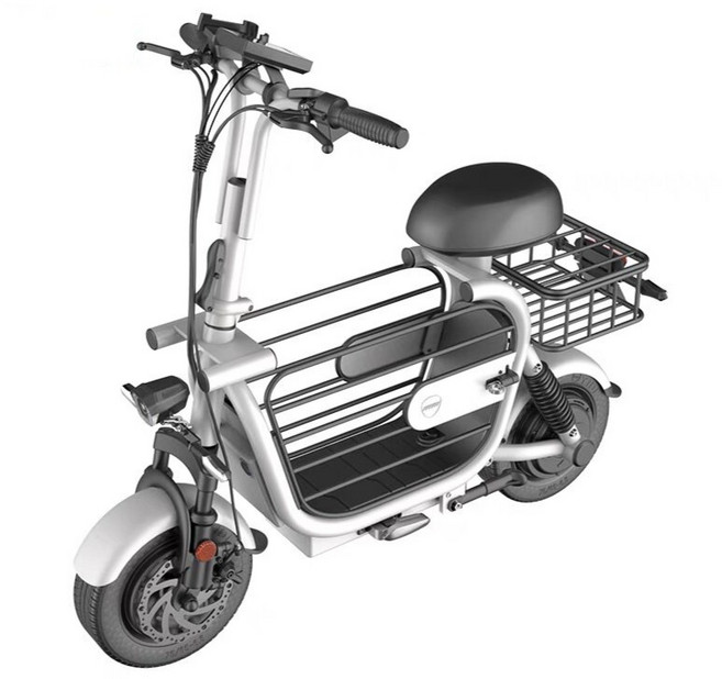 펫트리버 반려견과 함께하는 라이딩 전동스쿠터 대형견가능 수납넉넉한 오픈형 캐빈 중형견용 전기스쿠터, 1개, 20Ah(최대90km주행)-대형펫용