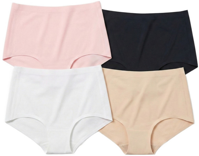 유니클로 에어리즘 울트라 심리스 여성 팬티 저스트웨이스트 [일본매장판]