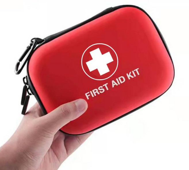 (11종 세트) 사계절 EVA 구급가방 응급 처치 키트 미니 구급함 휴대용 파우치 구급상자, 1세트