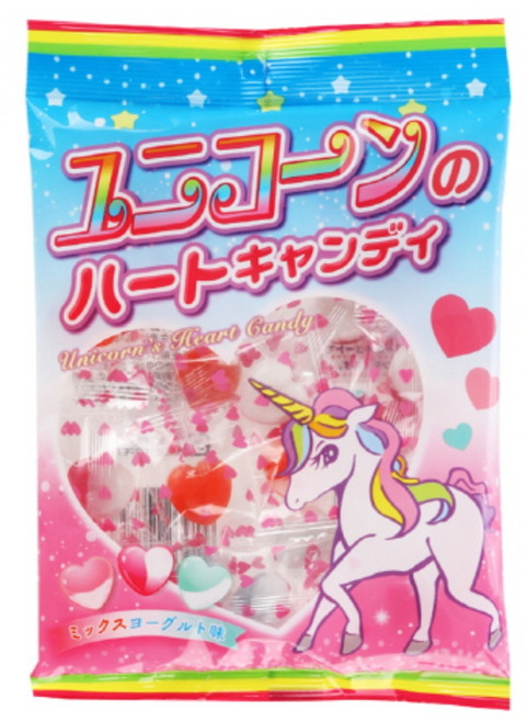 유니콘하트캔디, 60g, 6개