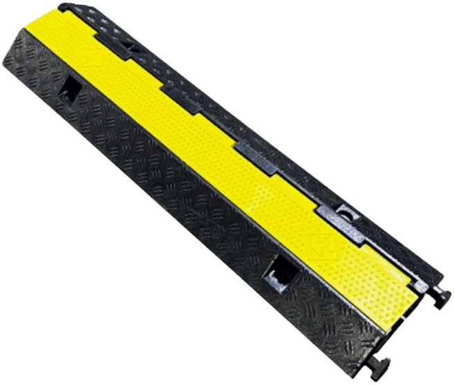 전선보호덮개 1구 1000mm, 검정(노랑덮개), 1개