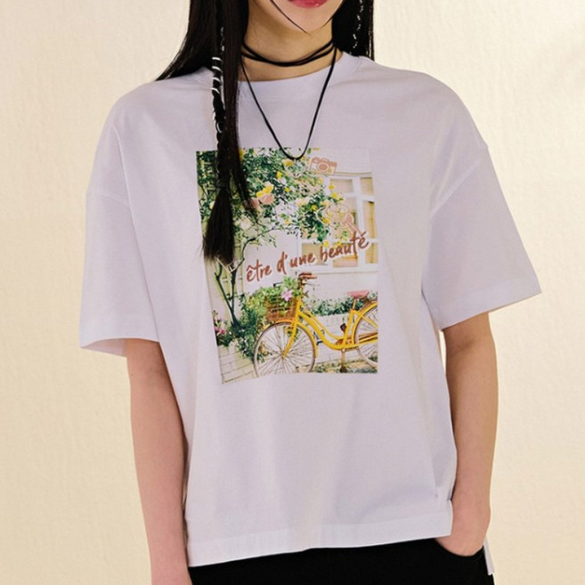 [체이스컬트] (본사직영)photo 그래픽 반팔 T-SHIRT3Color