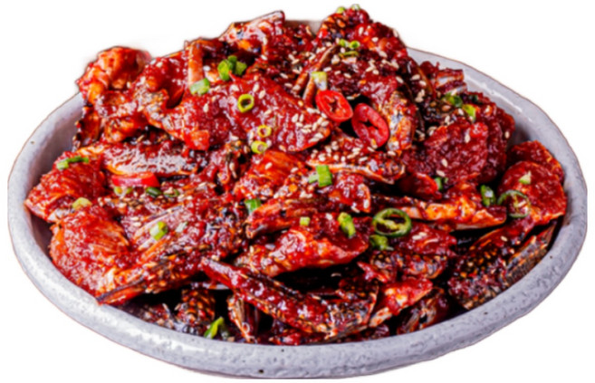 [남포동 큰집] 보성수산 황금 양념게장 800G 절단게 한입게장, 양념게장800g, 1개